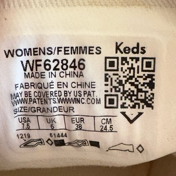 Kate Spade New York x Keds Triple Up Woven Platform Sneakers in Green/White, 7.5 - Picture 8 of 15